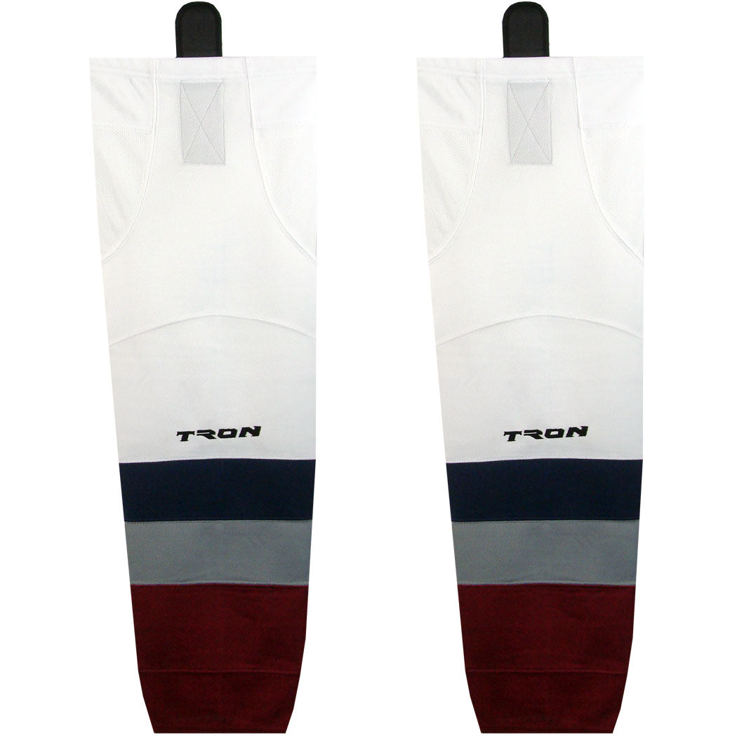 Modelline 2021 Colorado Avalanche Reverse Retro White Knit Ice Hockey Socks Small/Medium - 22