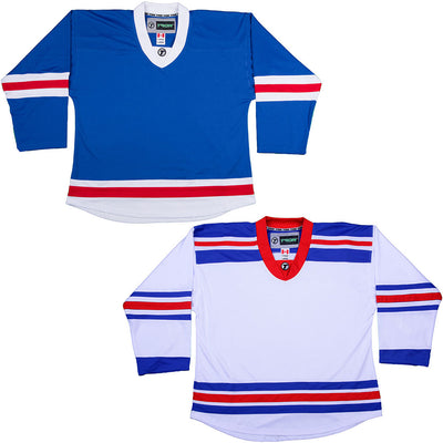 New York Rangers Hockey Jersey - TronX DJ300 Replica Gamewear
