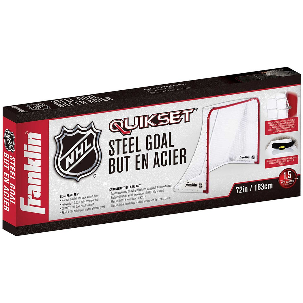 Franklin HX Pro Chamionship 72"  NHL Steel Hockey Goal