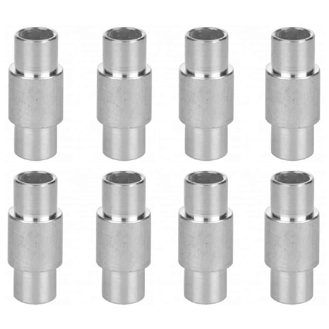 Inline Rollerblade Axle ALUMINUM SPEED SPACER 8-Pack Spacers for 6mm Axles
