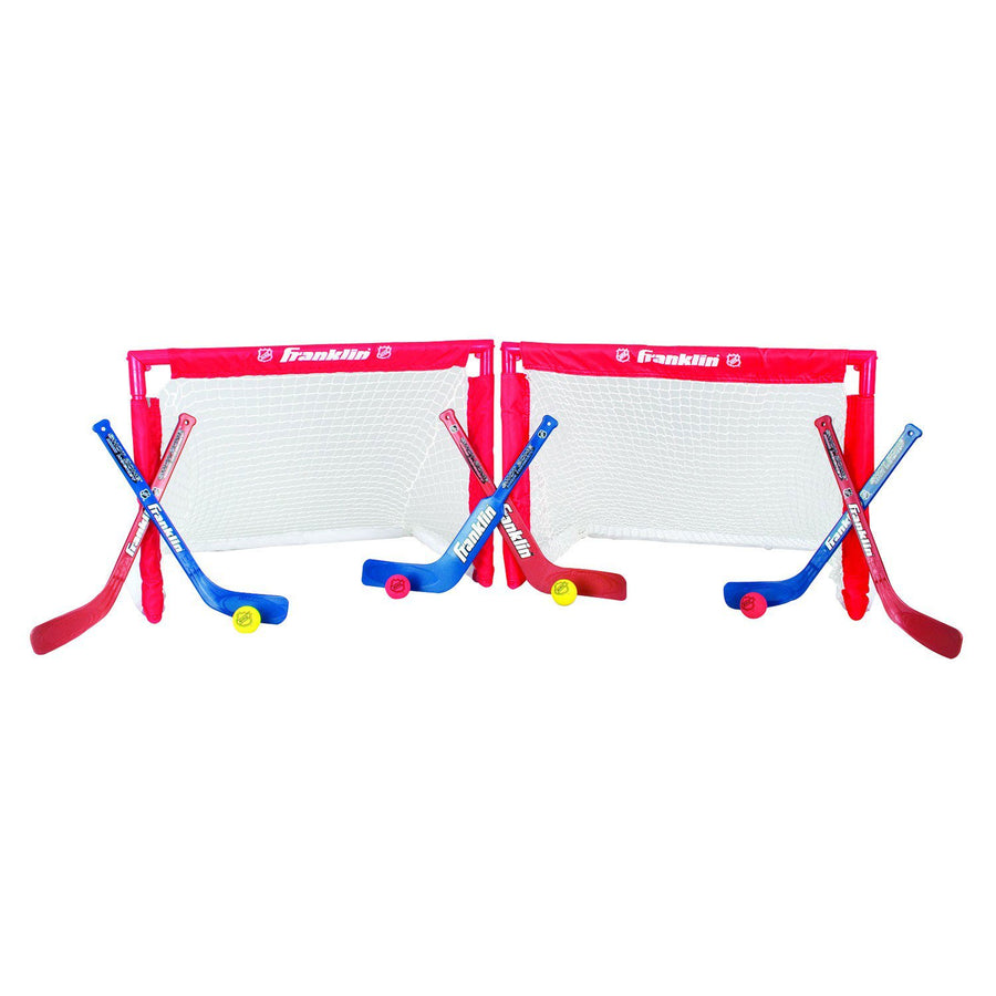 Franklin NHL Mini Folding Hockey Goal Combo Set (2-Pack)