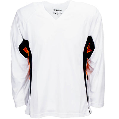 TronX DJ200 Team Hockey Jersey - White/Orange