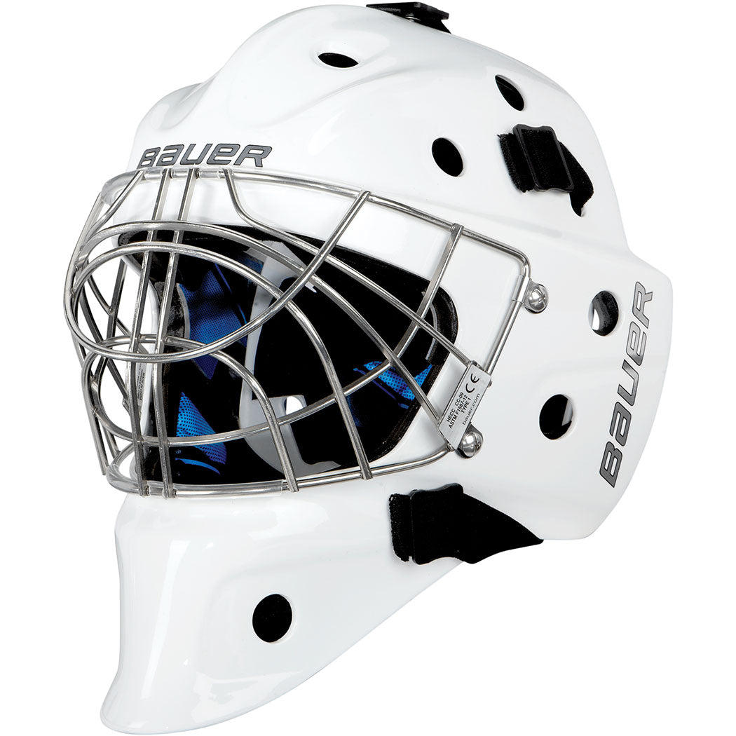 Bauer NME Street Youth Goalie Mask - White