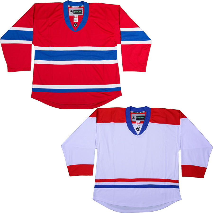 Custom hockey jerseys and uniforms - JerseyTron