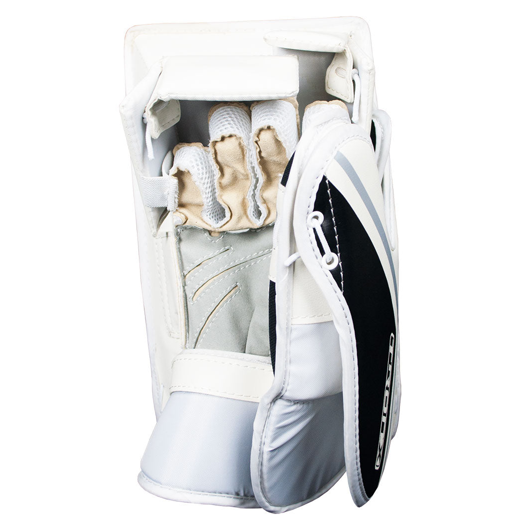 TronX MT2 Senior Hockey Goalie Blocker (White/Black)