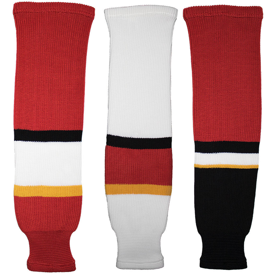 NJ Devils Air Knit Hockey Socks, Edge Mesh