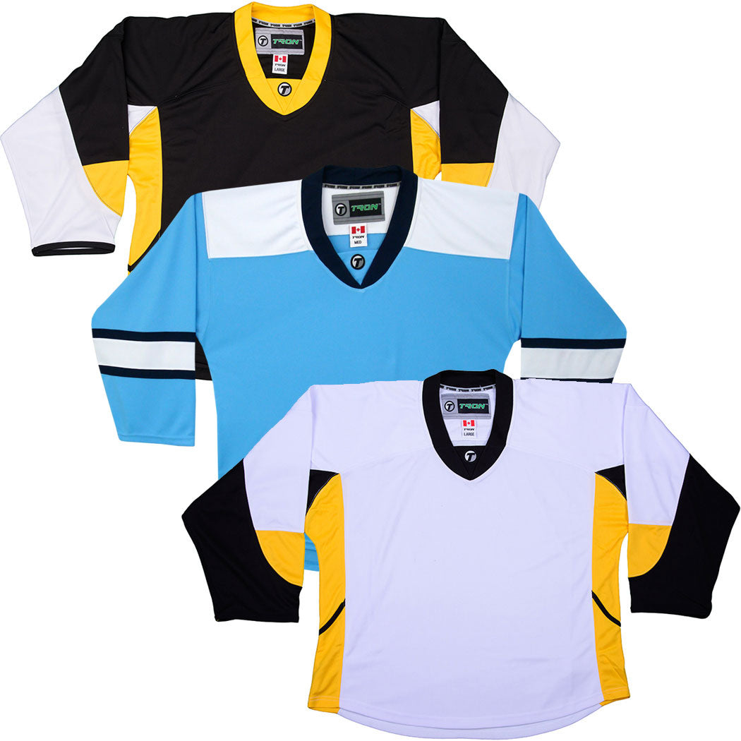 Custom Hockey Jerseys Pittsburgh Penguins Jersey Name and Number Light Blue