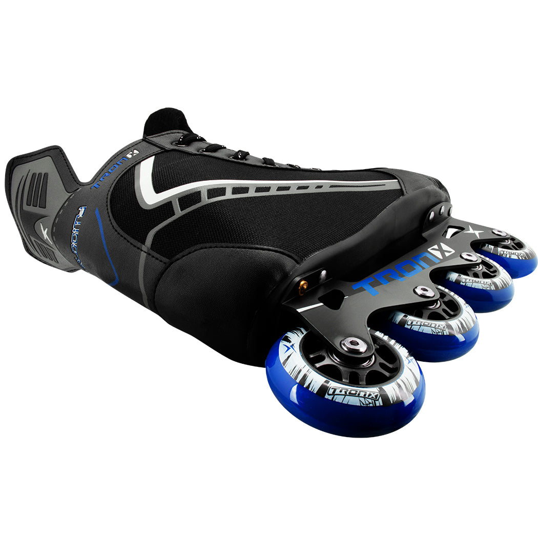 TronX Venom Senior Roller Hockey Pants Black/Charcoal / X-Large
