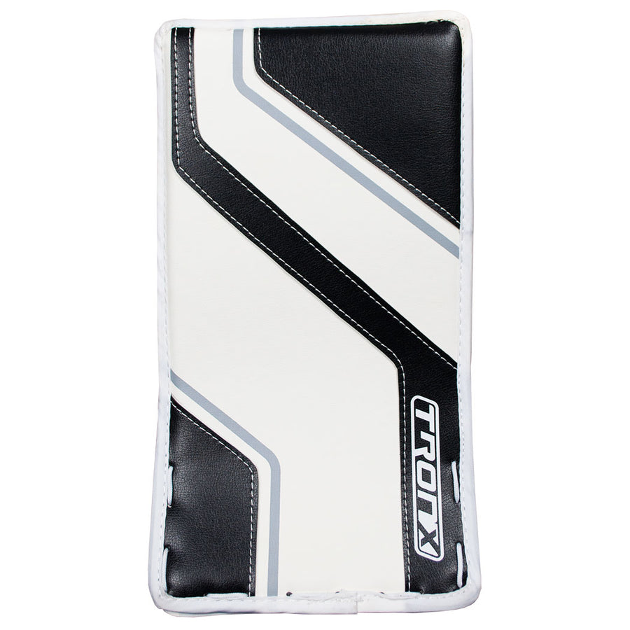 TronX MT2 Senior Hockey Goalie Blocker (White/Black)