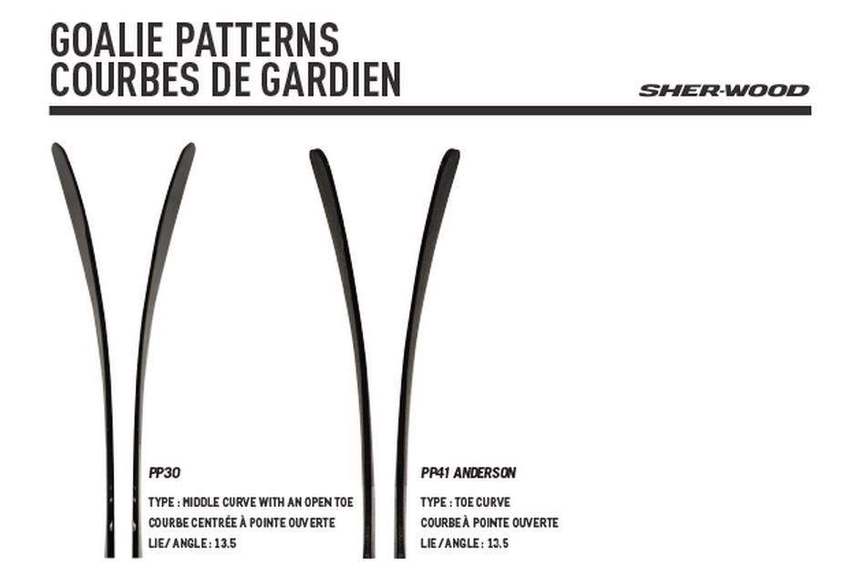 Sherwood G5030 HOF Wood Senior Hockey Goalie Stick