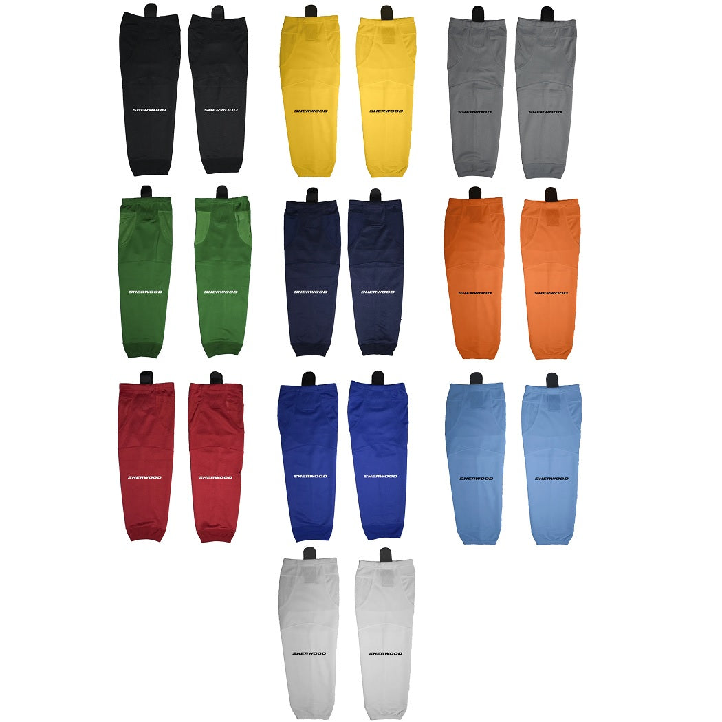 Hockey Performance Mesh and Knitted Solid Color Hockey Socks