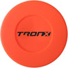 TronX Orange Floor Plastic Hockey Puck